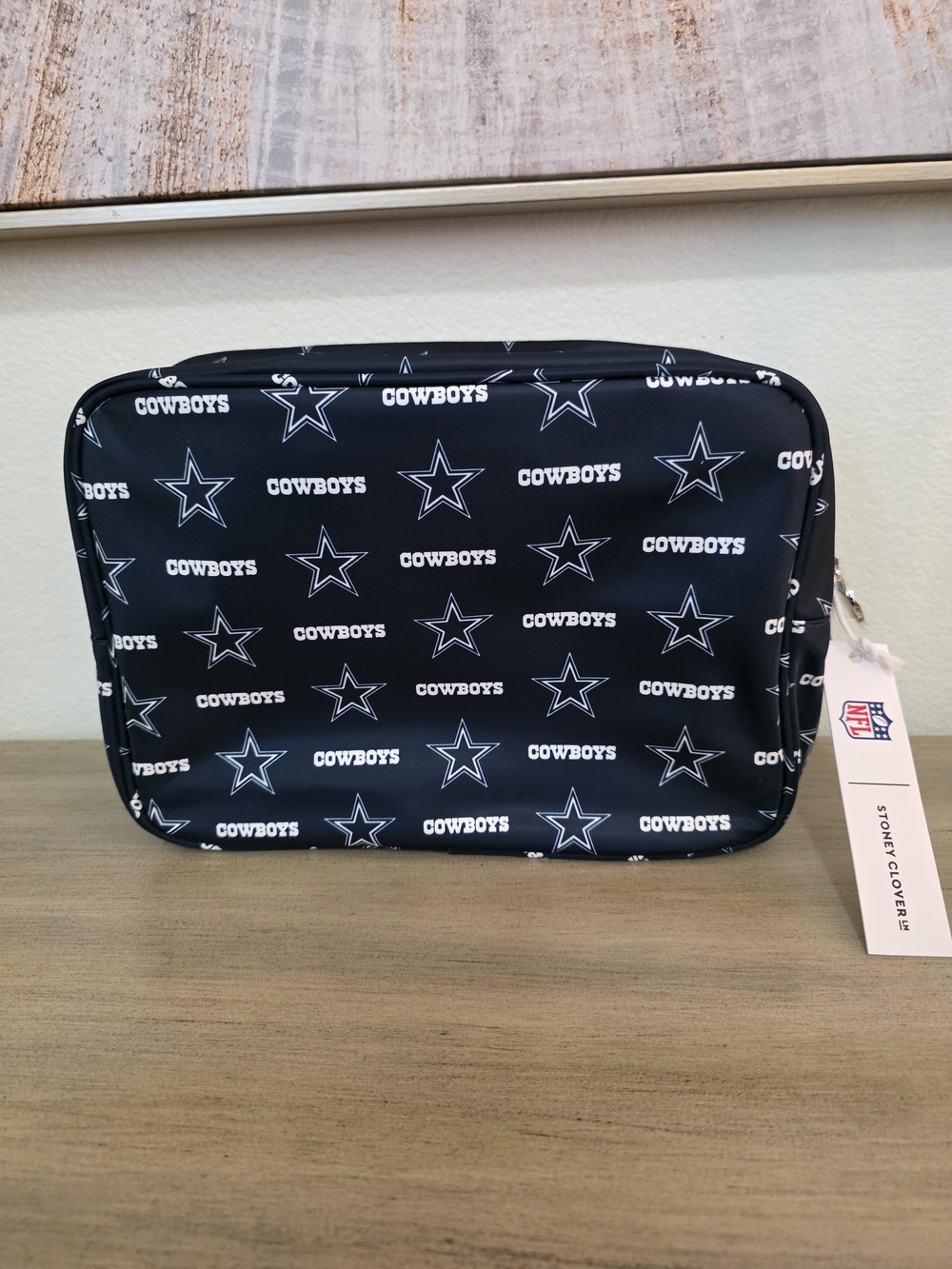 Dallas Cowboys Black Travel Pouch Stoney CloveLN/MLB NWT Never Used